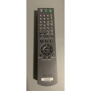 Sony DVD Remote Control RMT-D153A - Tested
